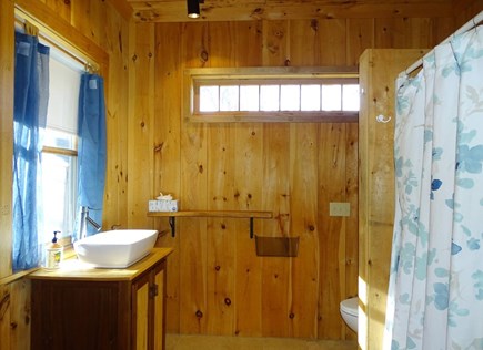 Eastham Cape Cod vacation rental - Bathroom #3 - Custom woodwork throughout.