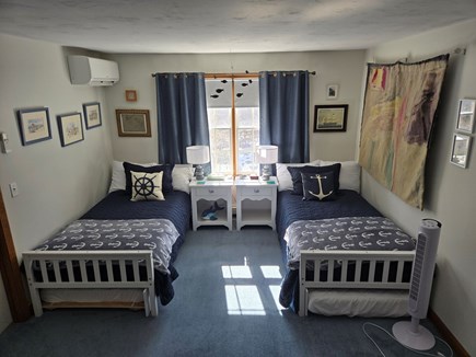 Truro Cape Cod vacation rental - Two twin beds with trundles