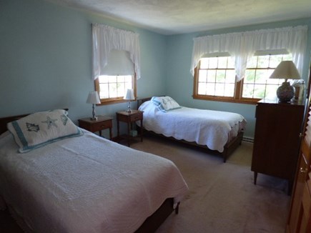 Dennis Cape Cod vacation rental - 2nd bedroom on 1st floor with twins
