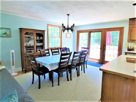 Dennis Cape Cod vacation rental - Dinging area open to kitchen and living area