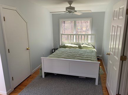 Eastham ocean side Cape Cod vacation rental - 2nd floor bedroom with office.