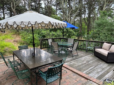 Wellfleet Cape Cod vacation rental - Outdoor patio/ deck with gas grill