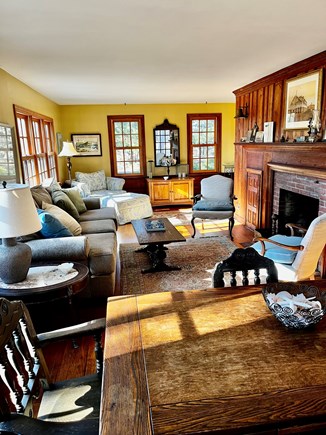 Wellfleet Cape Cod vacation rental - Light and airy living/dining room