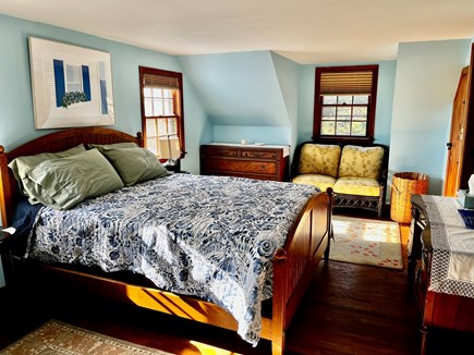 Wellfleet Cape Cod vacation rental - Primary bedroom with queen bed and daybed trundle(2 twins)