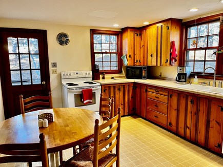 Wellfleet Cape Cod vacation rental - Fully equipped knotty pine kitchen