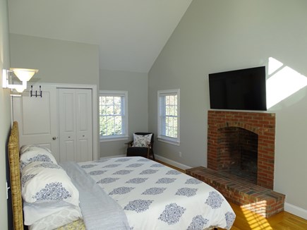 Eastham Cape Cod vacation rental - King bed master suite with Smart TV, private bath