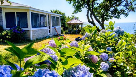 Brewster Cape Cod vacation rental - The view from the beach stairs