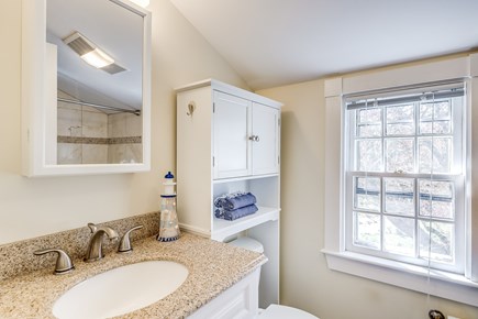 Chatham Cape Cod vacation rental - Upstairs Full Bath (shower and tub combined)