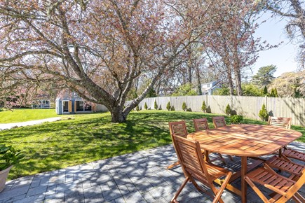 Chatham Cape Cod vacation rental - Outdoor patio overlooking barn