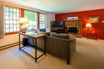 Eastham Cape Cod vacation rental - Large living room for time spent at home