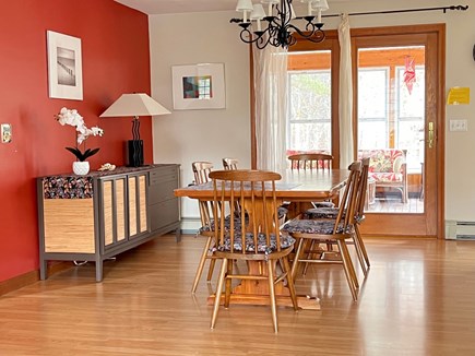 Eastham Cape Cod vacation rental - Dining room seats 6 but could easily fit additional chairs