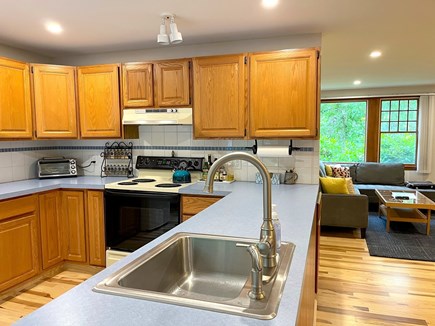 Eastham Cape Cod vacation rental - Large well-equipped kitchen open to DR/LR