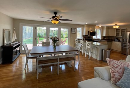 Eastham Cape Cod vacation rental - Breezy, open concept living/dining area