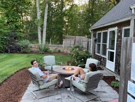 Eastham Cape Cod vacation rental - Relax by the firepit