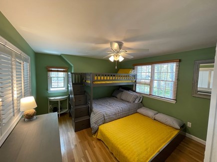 Eastham Cape Cod vacation rental - Pyramid bunk with Full size trundle