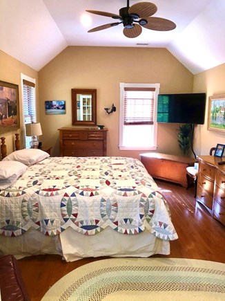 Brewster Cape Cod vacation rental - Beautiful primary suite with new king bed and walk-in closet
