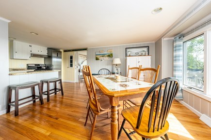Eastham Cape Cod vacation rental - Dining area overlooking the Marsh.