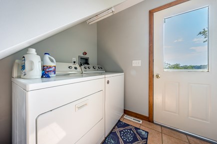 Eastham Cape Cod vacation rental - 1st floor laundry room plus walk out to deck and outdoor shower