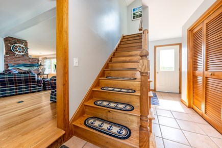 Eastham Cape Cod vacation rental - Stairs to upstairs bedrooms.