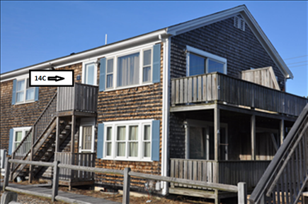 Provincetown Cape Cod vacation rental - Condo bulding - unit is on the 2nd floor