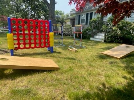 Chatham Cape Cod vacation rental - So many yard games to choose from, take your pick!