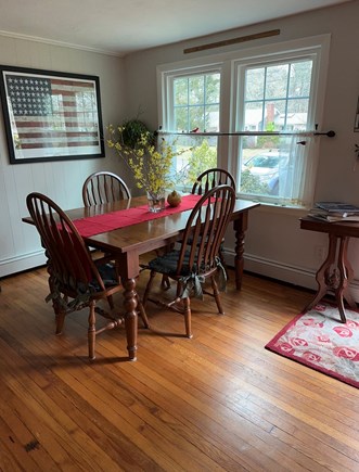 Harwich Cape Cod vacation rental - Dining table with leaf to accommodate more seats