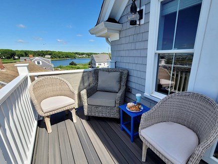 West Yarmouth Cape Cod vacation rental - Balcony seating for six to relax and kick back