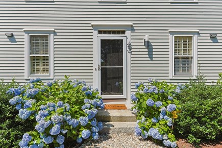 Barnstable Cape Cod vacation rental - A beautiful entry with lush, mature plantings