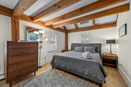 Barnstable Cape Cod vacation rental - King size primary bedroom - all bedrooms are on first level.