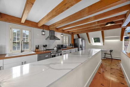 Barnstable Cape Cod vacation rental - Open concept 2nd level kitchen / dining / living space