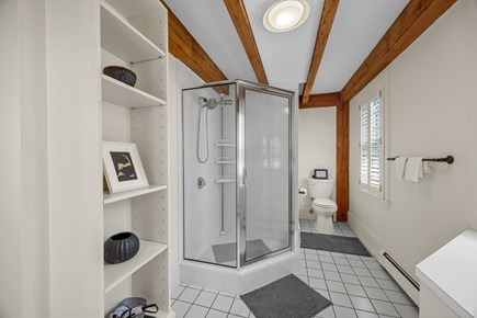 Barnstable Cape Cod vacation rental - Primary bathroom with oversized stand up shower
