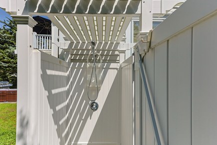 Barnstable Cape Cod vacation rental - What would a Cape Cod beach day be without an outdoor shower?