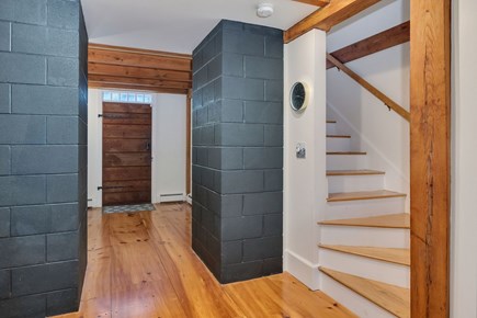 Barnstable Cape Cod vacation rental - Foyer with staircase