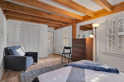 Barnstable Cape Cod vacation rental - Spacious closet, dresser, high ceilings, sunny & bright.