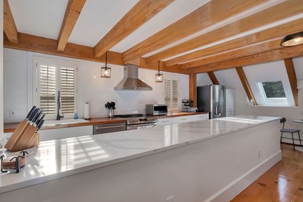Barnstable Cape Cod vacation rental - Upstairs you're greeted by a stunning newly remodeled kitchen.
