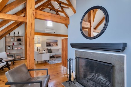 Barnstable Cape Cod vacation rental - Captivating post & beam character thoughout.