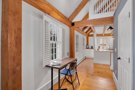Barnstable Cape Cod vacation rental - Half bath on 2nd level tucked away amidst the distinct features.