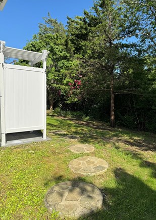 Barnstable Cape Cod vacation rental - Steps to outdoor shower