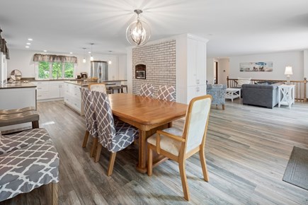 West Yarmouth Cape Cod vacation rental - Dining area off kitchen and living room