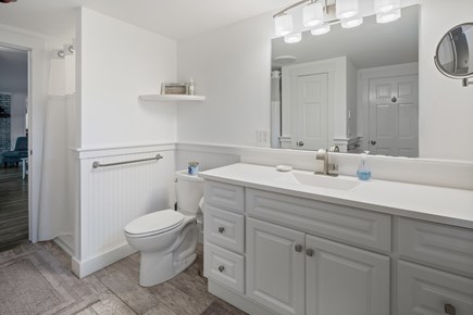 West Yarmouth Cape Cod vacation rental - Bathroom 1 on first floor with shower and shower/tub combo