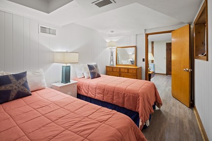West Yarmouth Cape Cod vacation rental - Bedroom 4 in basement with 1 double and 1 twin beds