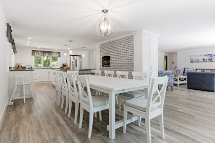 West Yarmouth Cape Cod vacation rental - Dining area off kitchen and living room