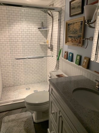 East End Provincetown Cape Cod vacation rental - Bathroom with large shower
