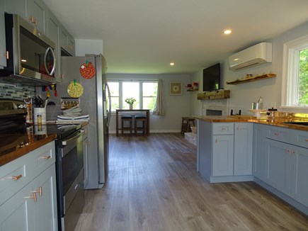 6A Brewster Cape Cod vacation rental - Kitchen with copper countertops -  offers everything you'll need