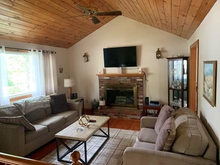 North Falmouth Cape Cod vacation rental - Upper level living room