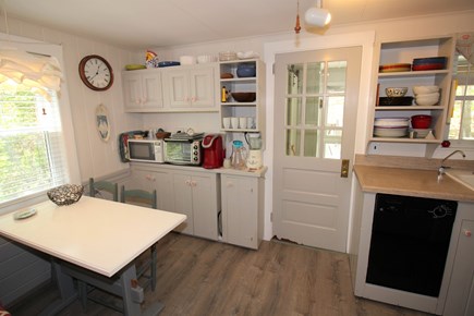 East Dennis Cape Cod vacation rental - Dining Area towards Porch