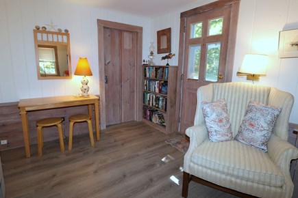 East Dennis Cape Cod vacation rental - Entry with door to bedroom in view