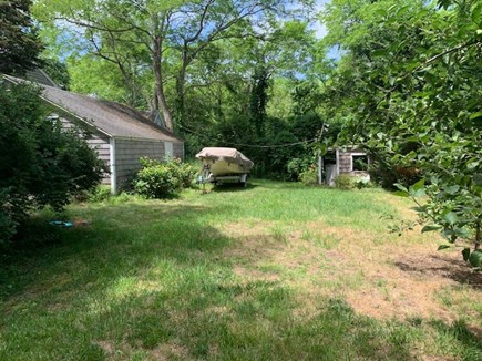 North Eastham Cape Cod vacation rental - Backyard view