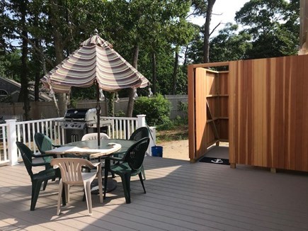 Eastham Cape Cod vacation rental - Anchor Retreat - Deck and Outside Shower