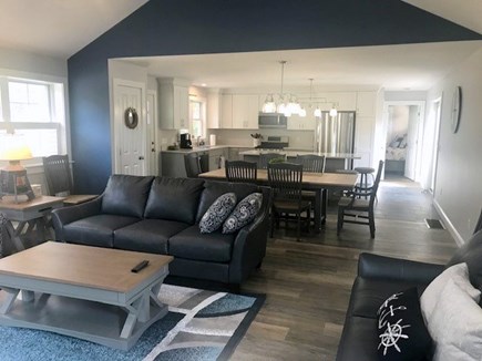 Eastham Cape Cod vacation rental - Anchor Retreat - Living Room to Dining to Kitchen